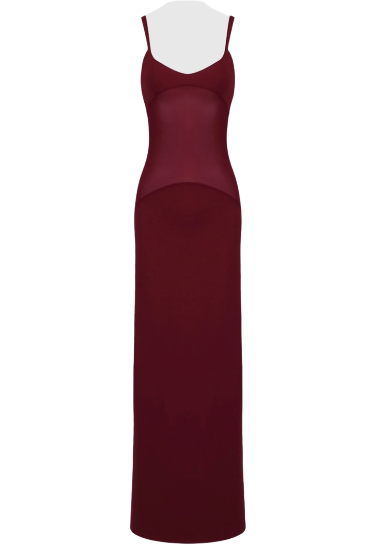 Flowering Girl Women Dajoa Mesh Curve Maxi Dress - Wine