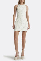 Flowering Girl Women Dallan Beaded Embellished Mini Dress