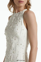 Flowering Girl Women Dallan Beaded Embellished Mini Dress