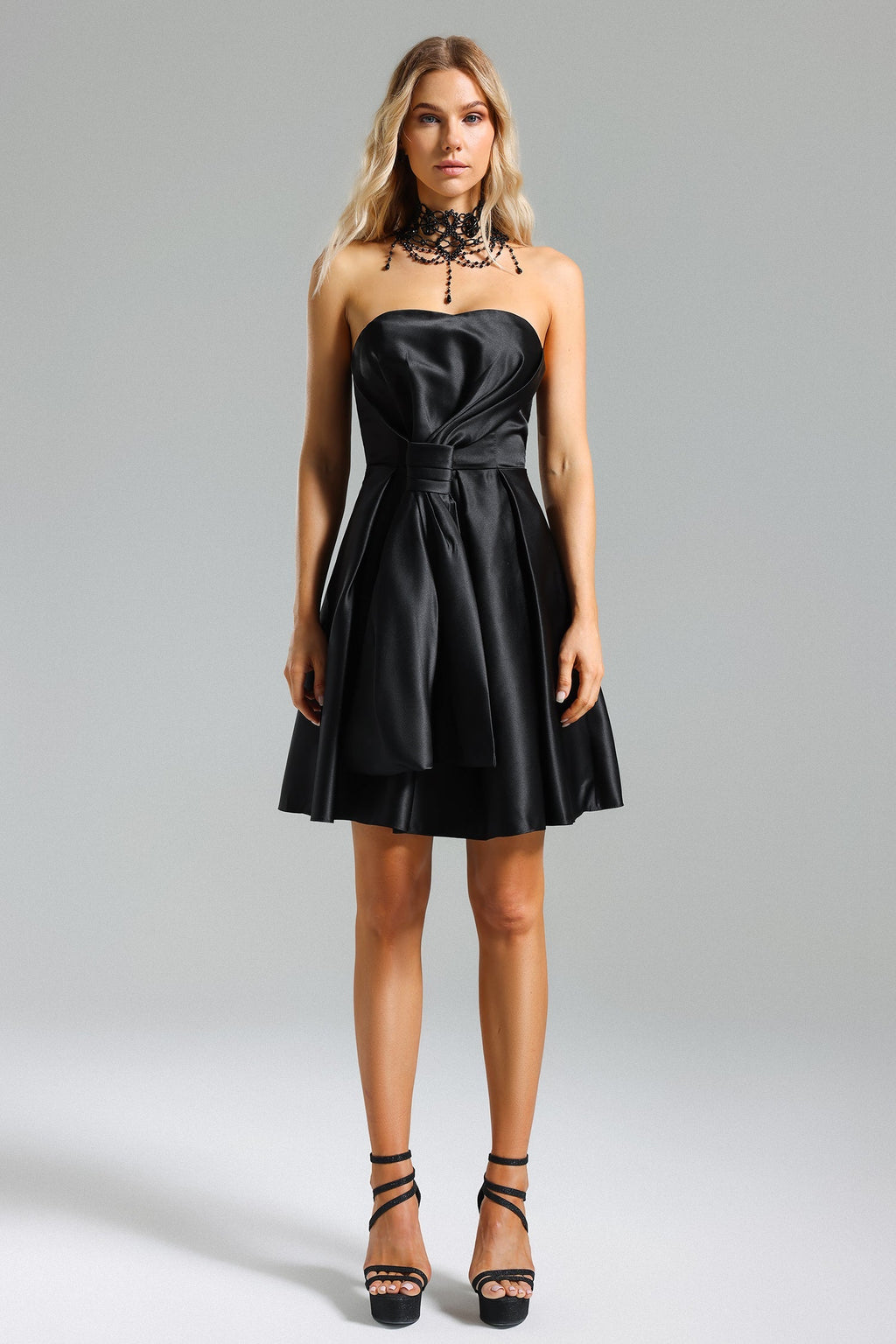 Flowering Girl Women Deborah Satin Strappy Dress
