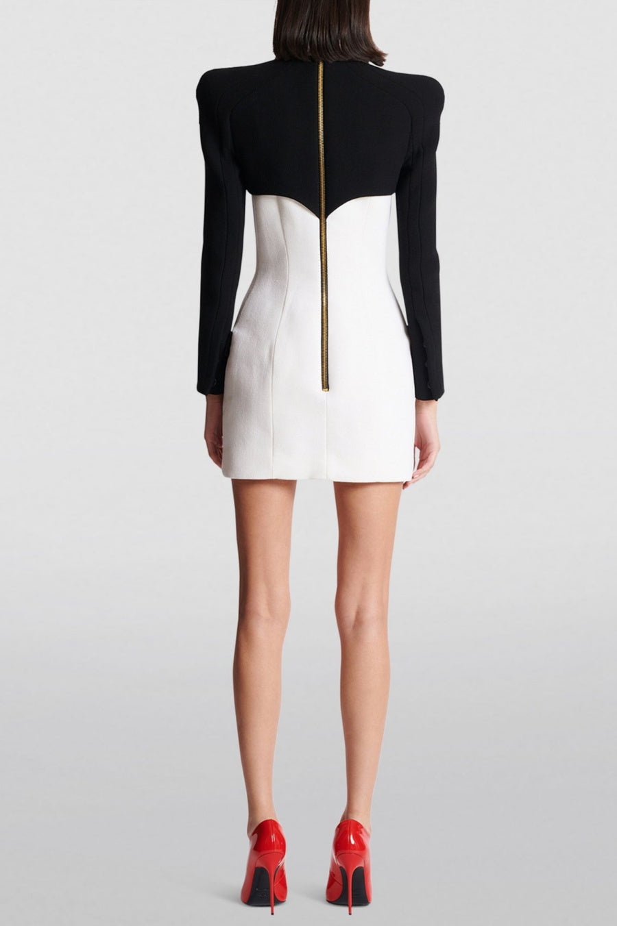Flowering Girl Women Delpha Gold Buttond Mini Dress
