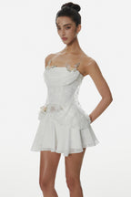 Deneqa Butterfly Lace Corset