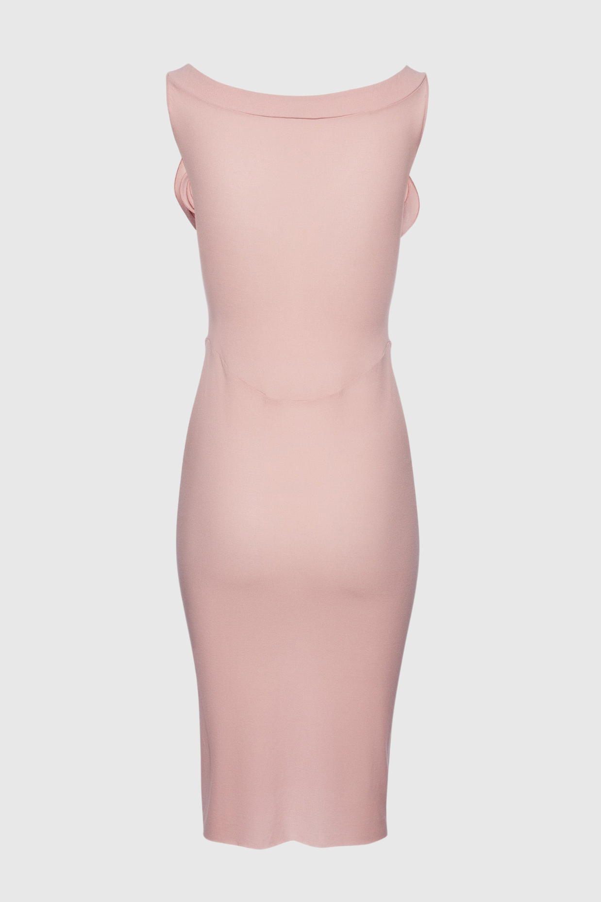 Flowering Girl Women Dinella Floral Appliqué Corset Midi Dress in Pink
