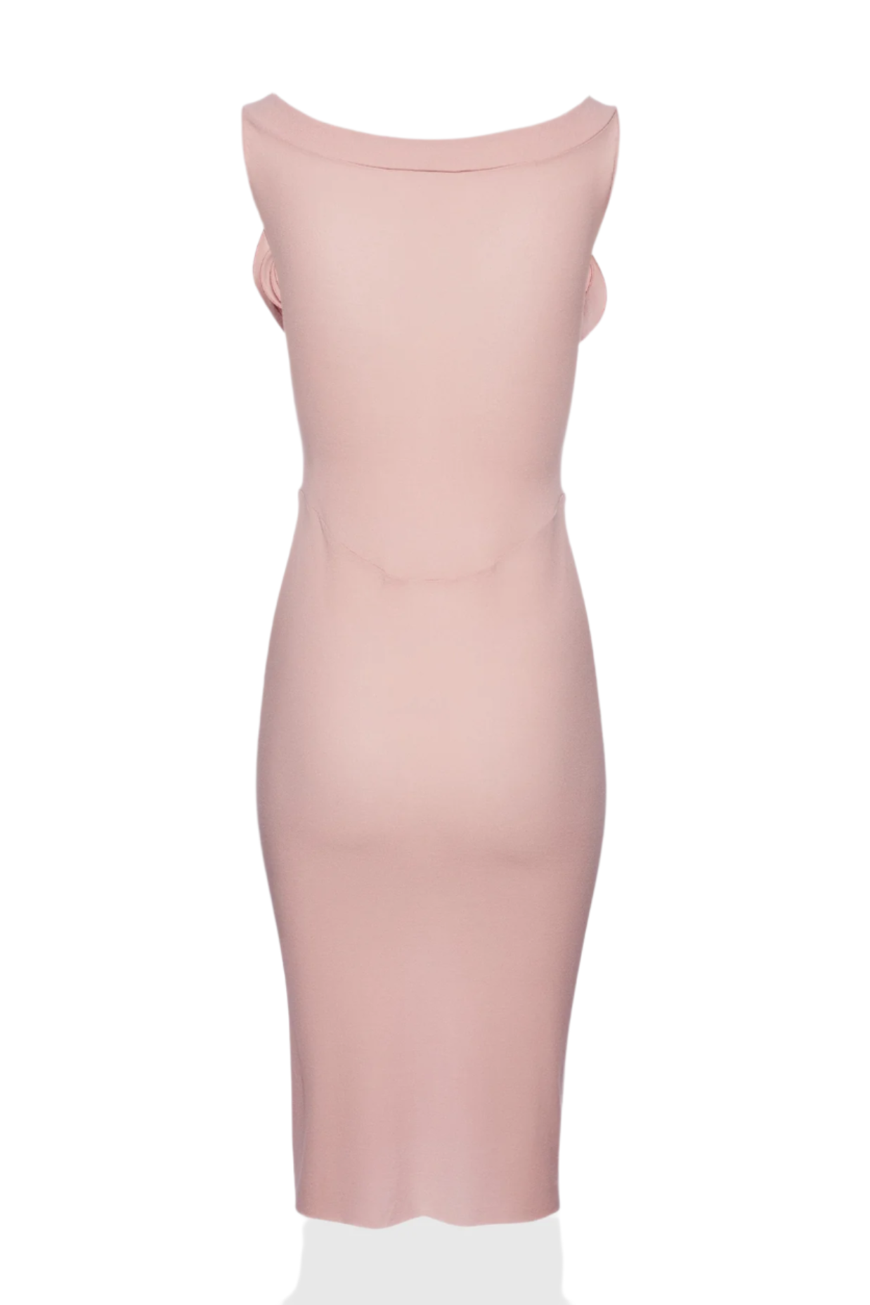 Flowering Girl Women Dinella Floral Appliqué Corset Midi Dress - Pink