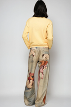 Prima Print Barrel Jeans