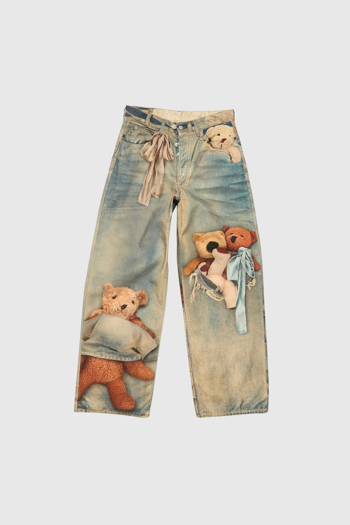 Prima Print Barrel Jeans