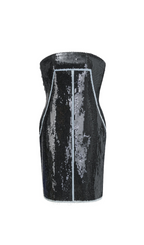 Flowering Girl Women Gisèle sequin-embellished bandeau mini dress