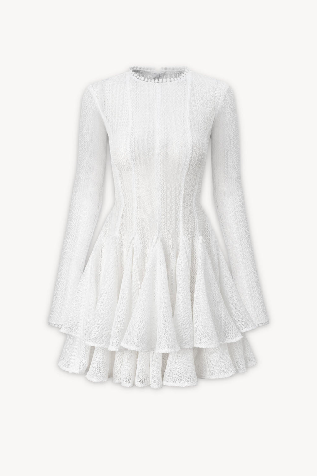 Flowering Girl Women Giana Long Sleeve Crochet Mini Dress