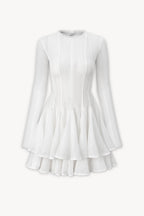 Flowering Girl Women Giana Long Sleeve Crochet Mini Dress