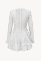Giana Long Sleeve Crochet Mini Dress