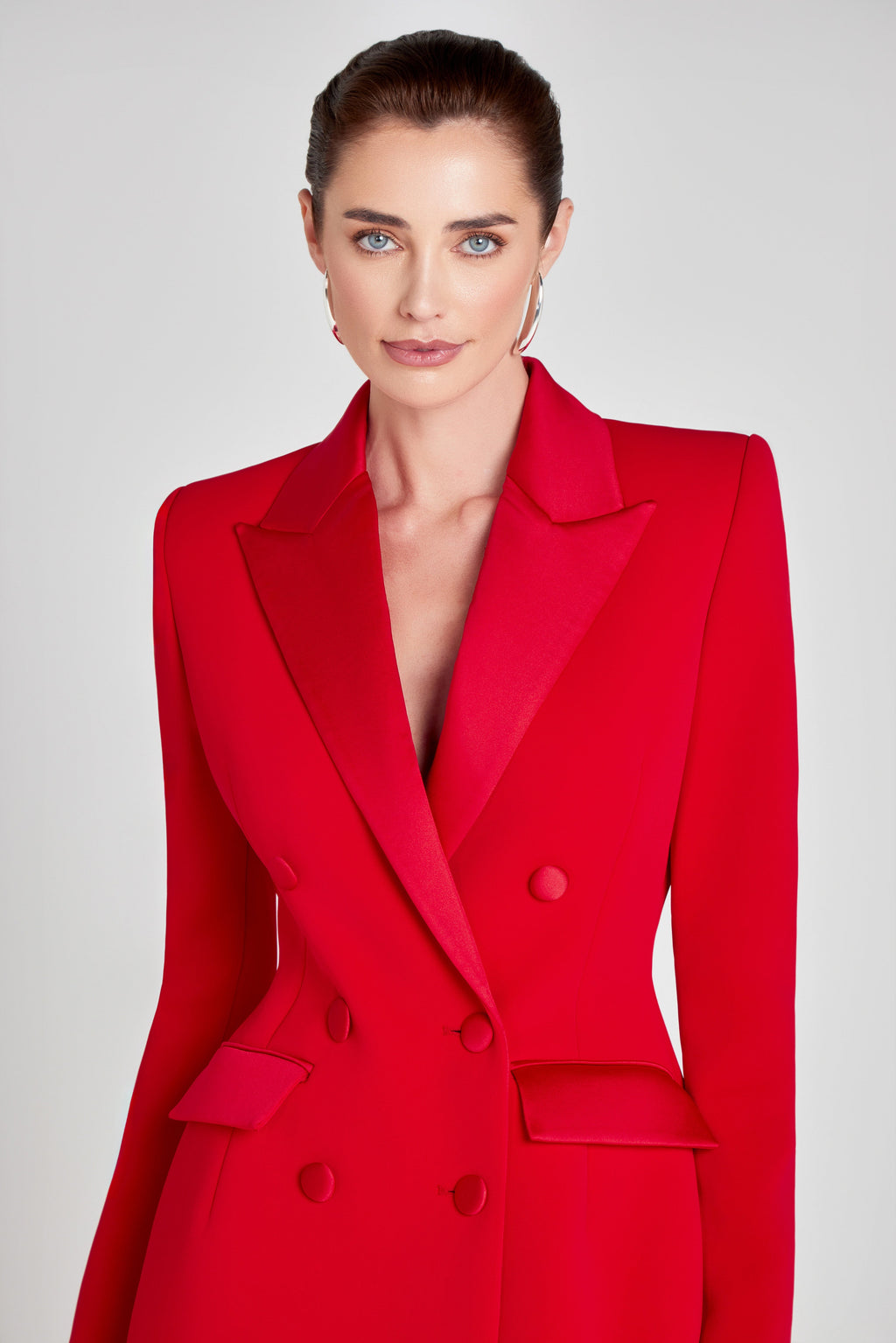 Flowering Girl Women Monica Blazer dress in red