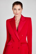 Flowering Girl Women Monica Blazer dress in red