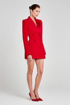Flowering Girl Women Monica Blazer dress in red