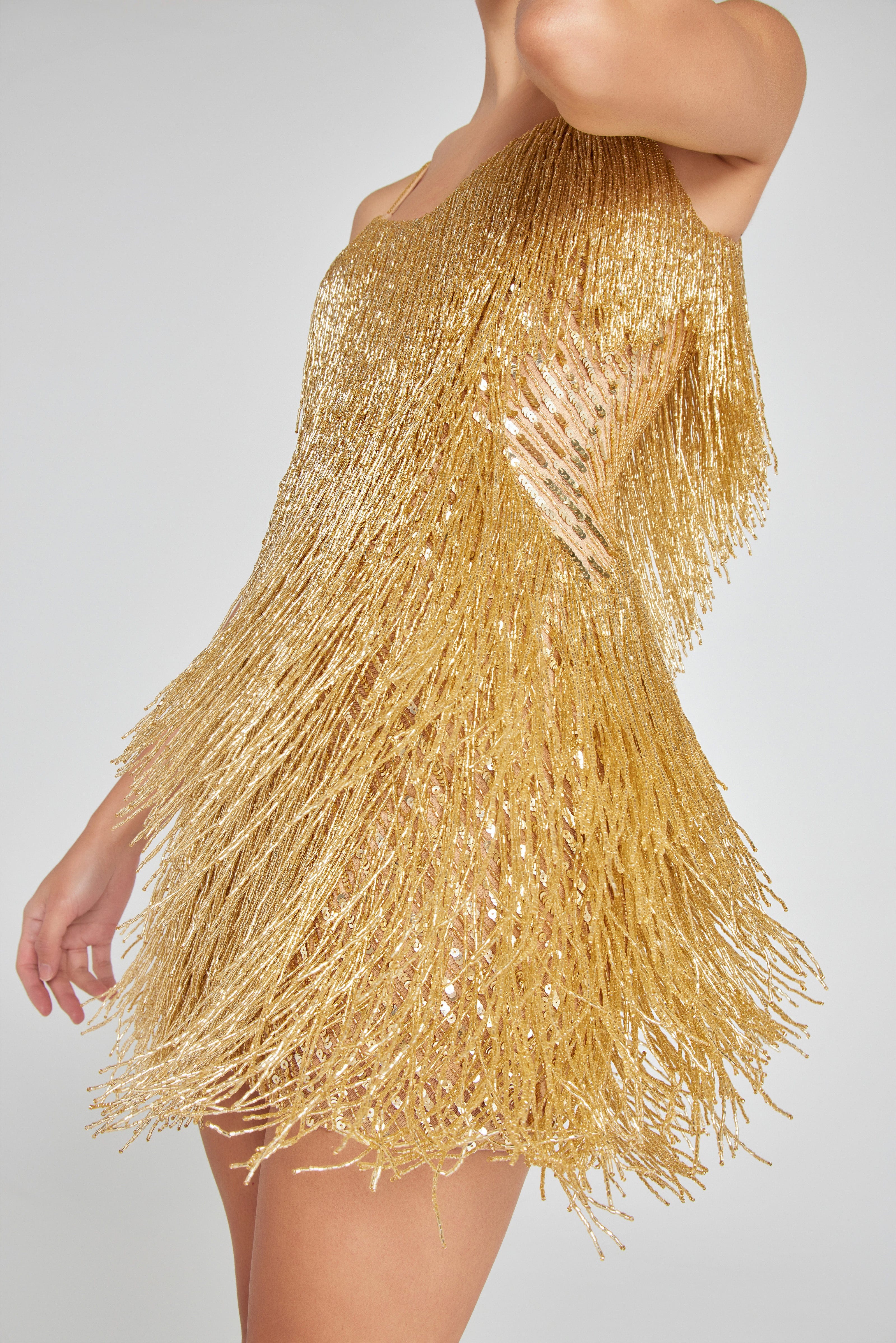 Flowering Girl Women Tammy Gold Dress