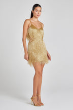 Flowering Girl Women Tammy Gold Dress
