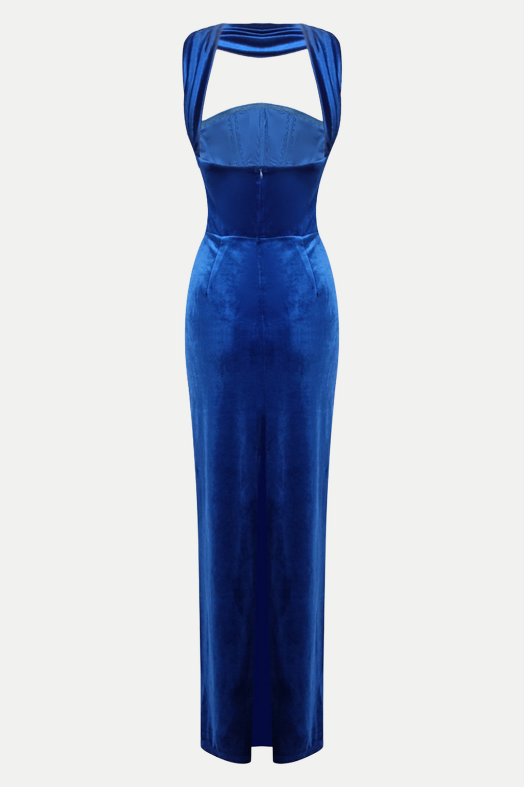 Flowering Girl Women Eadward Velvet Halter Maxi Dress