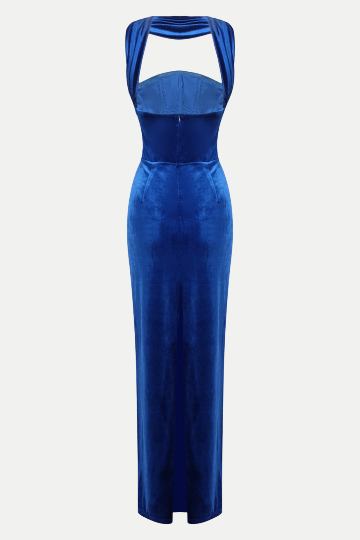 Flowering Girl Women Eadward Velvet Halter Maxi Dress