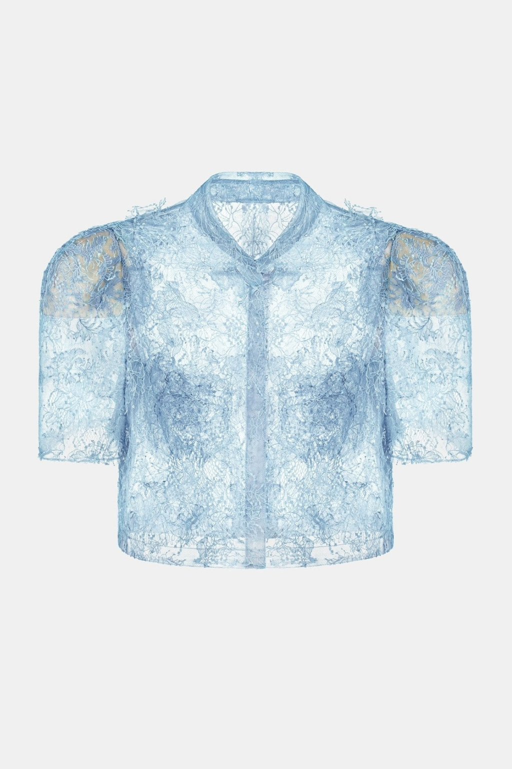 Flowering Girl Women Elsea Lace Top & Mini Skirt Set - Blue
