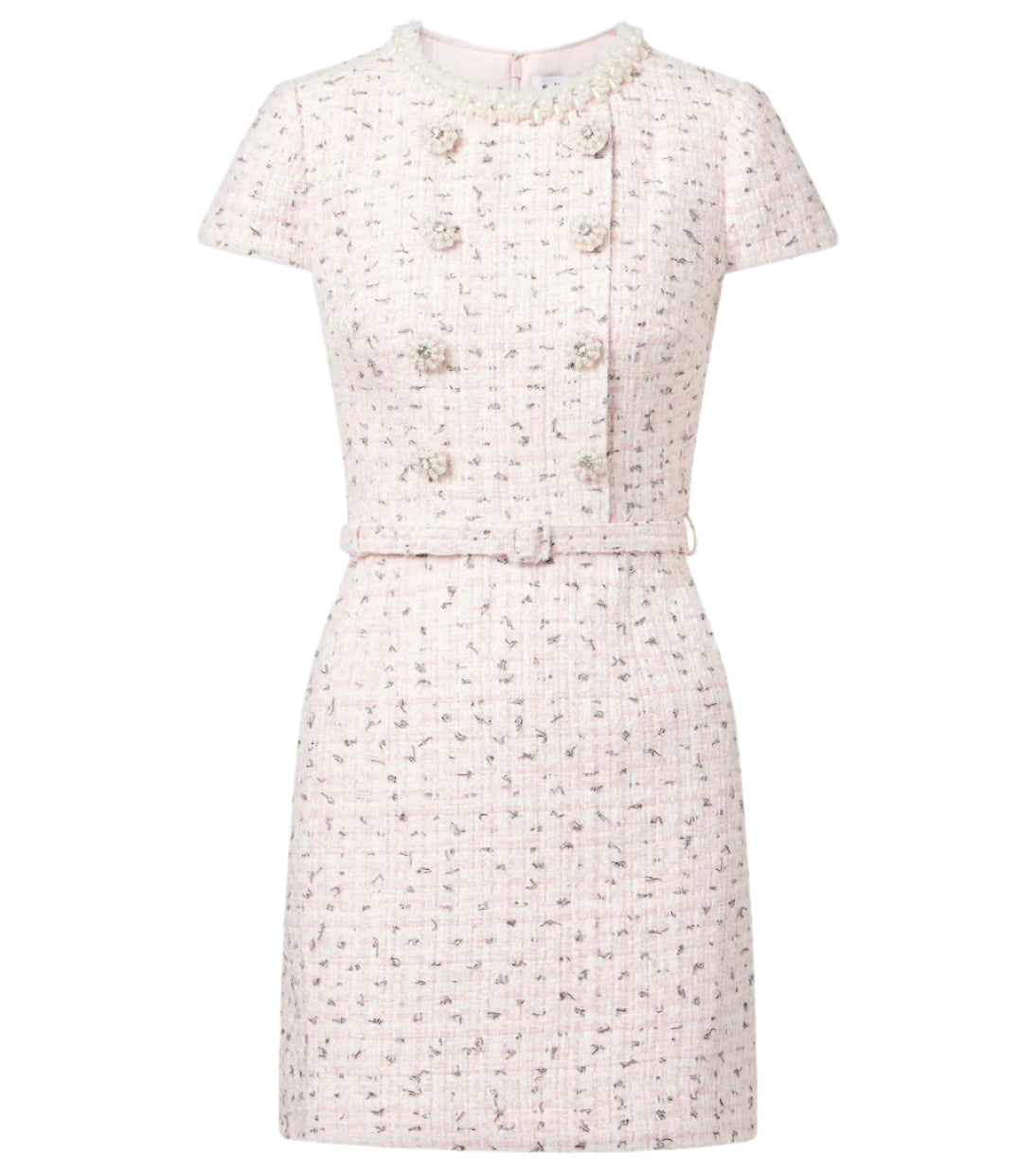Flowering Girl Women Embellished Bouclé Minidress