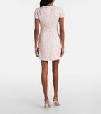 Flowering Girl Women Embellished Bouclé Minidress