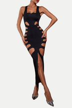 Flowering Girl Women Fabian Cutout Split Maxi Dress