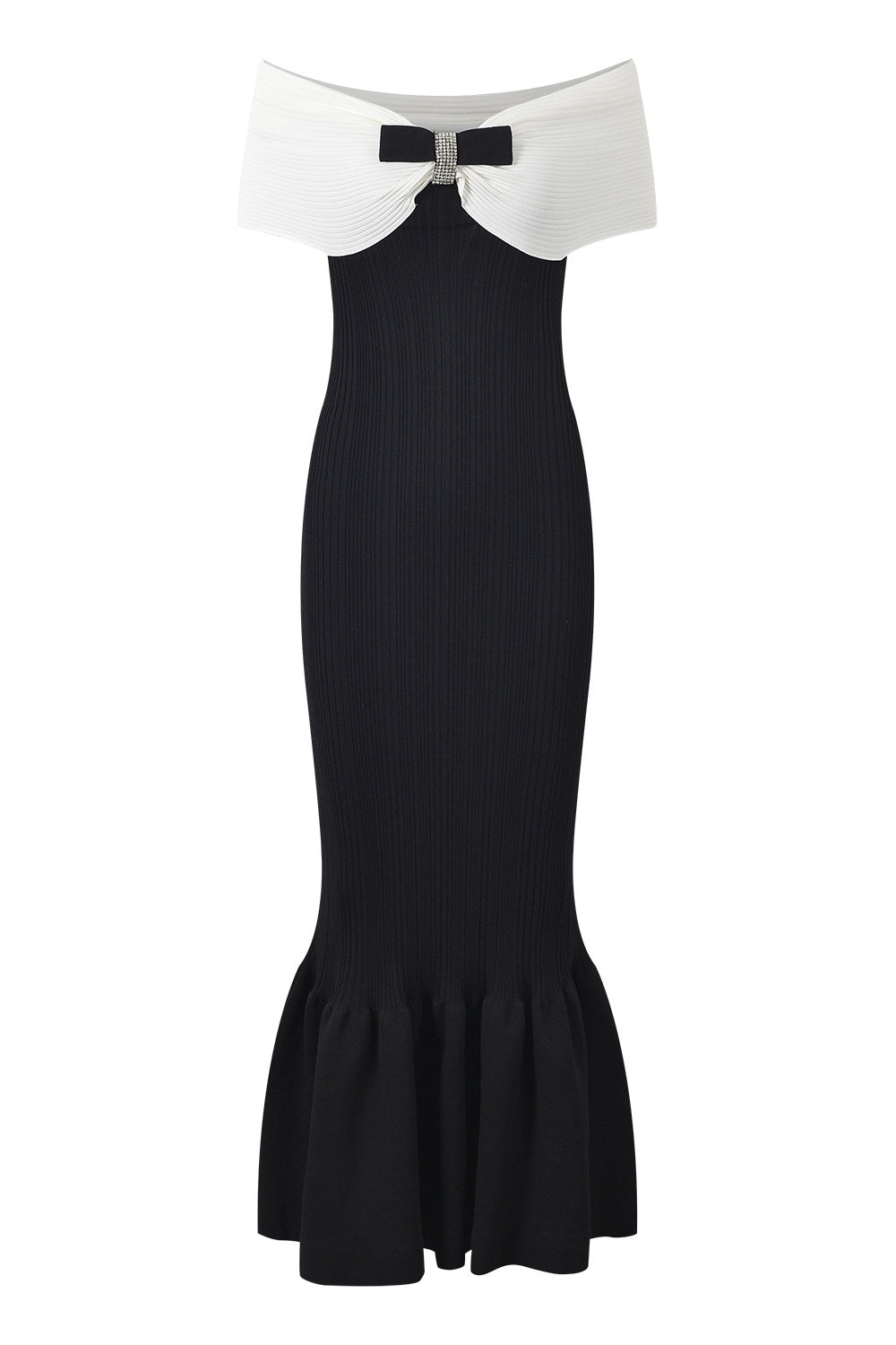 Flowering Girl Women Freder Off Shoulder Bow Midi Dress