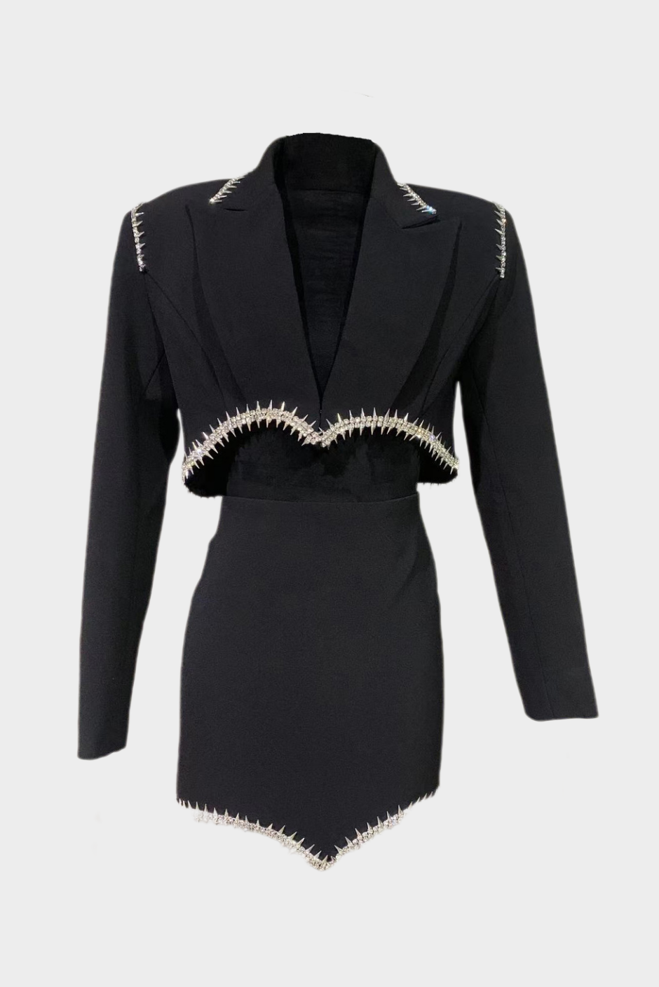 Flowering Girl Women Frederica Crystal-embellished Blazer Set