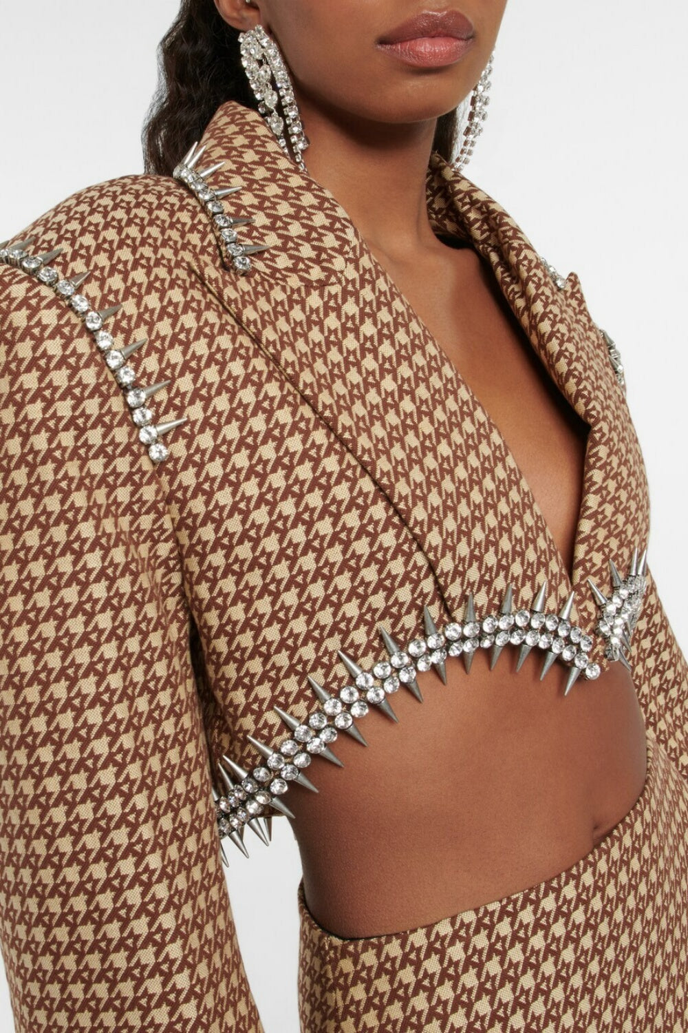 Flowering Girl Women Frederica Crystal-embellished Blazer Set