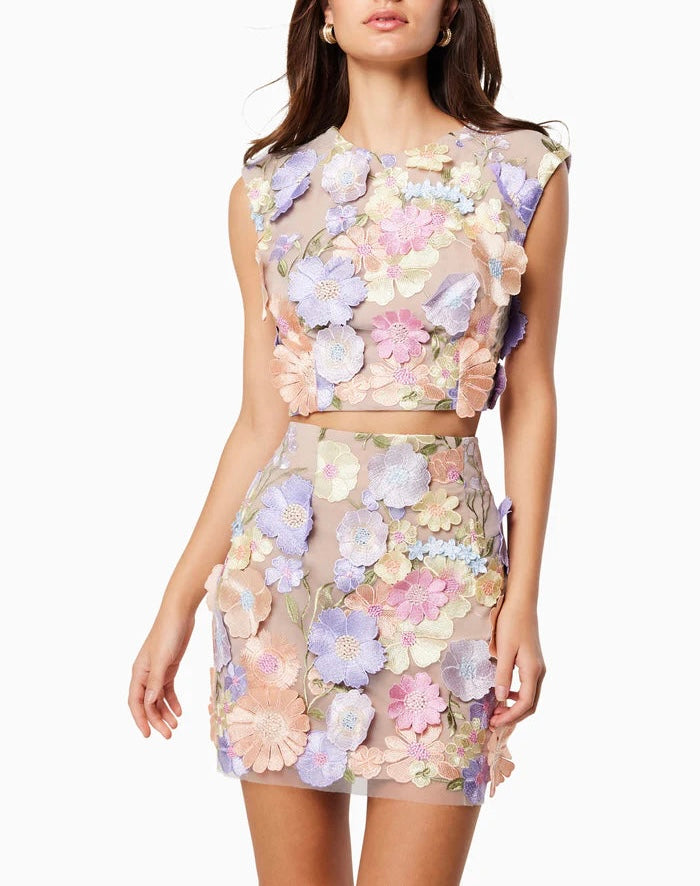 Flowering Girl Women The Rêve Floral Applique Set