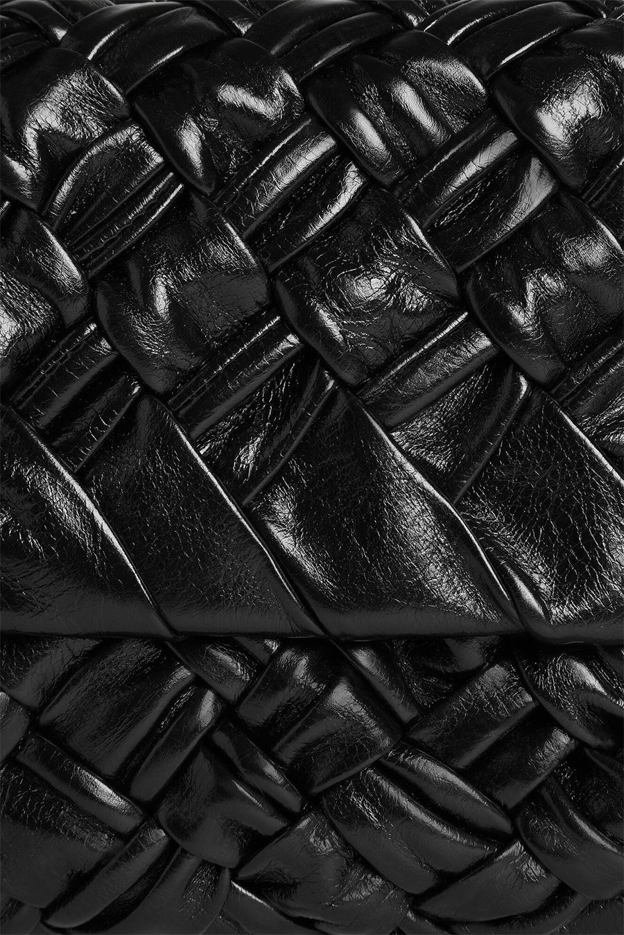 Flowering Girl Women Giana Weave Shoulder Bag - Black