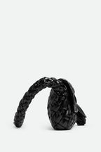 Flowering Girl Women Giana Weave Shoulder Bag - Black