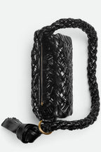 Flowering Girl Women Giana Weave Shoulder Bag - Black