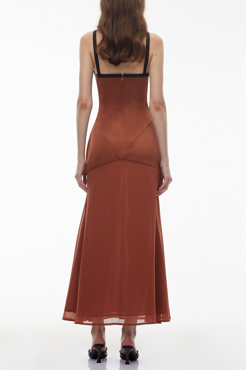 deirdre Brown Halterneck Maxi Dress with Bow