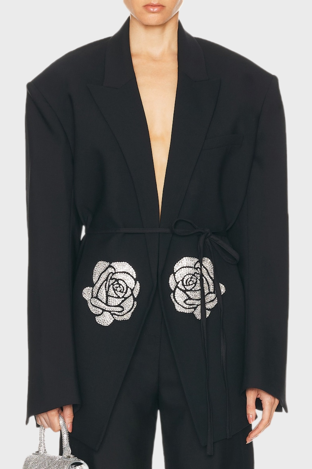 Flowering Girl Women Griselda Rose Rhinestone Blazer