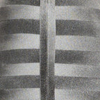 janice Grey stripes bling detail bandage maxi dress in silver