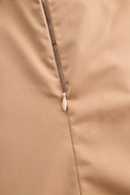 Stylish Sleeveless Halter Blouse With Neck Tie Detail
