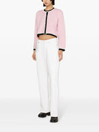 CLOVE-BUTTONS CROPPED CARDIGAN