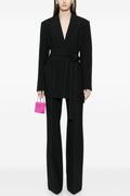 Flowering Girl Women Ishara Stitch Belted Blazer Two Piece Set