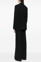 Flowering Girl Women Ishara Stitch Belted Blazer Two Piece Set