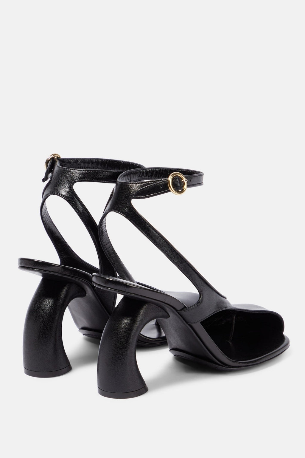 Flowering Girl Women Janelle Cutout Heeled Sandals - Black