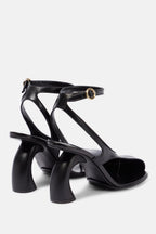 Flowering Girl Women Janelle Cutout Heeled Sandals - Black