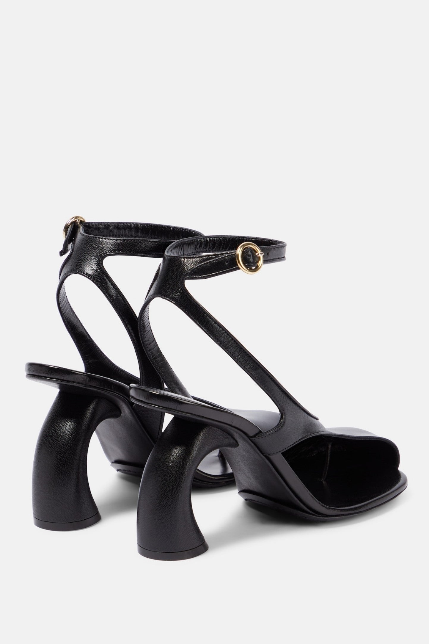 Flowering Girl Women Janelle Cutout Heeled Sandals - Black