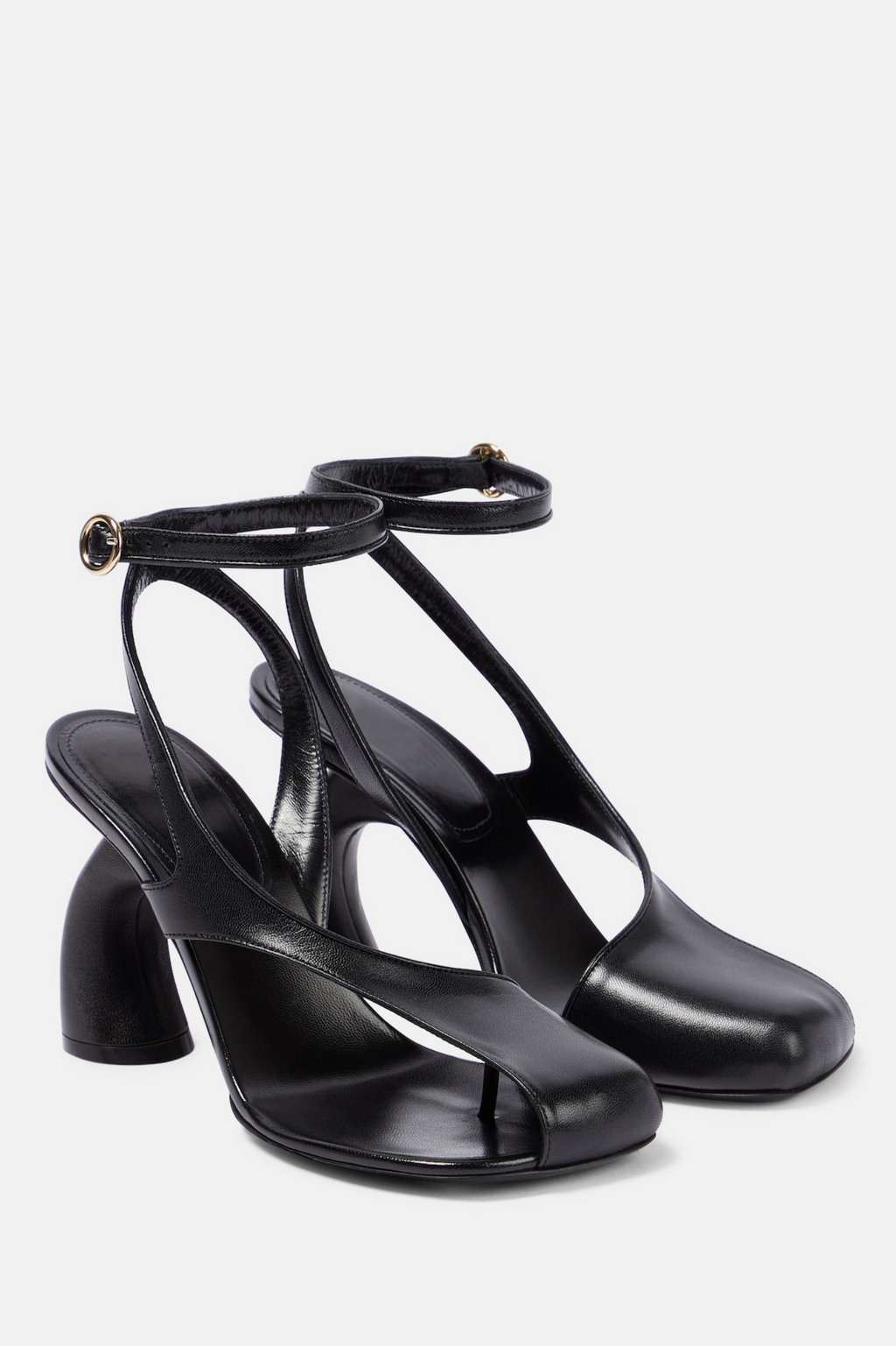 Flowering Girl Women Janelle Cutout Heeled Sandals - Black