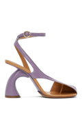 Flowering Girl Women Janelle Cutout Heeled Sandals - Purple