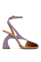 Flowering Girl Women Janelle Cutout Heeled Sandals - Purple