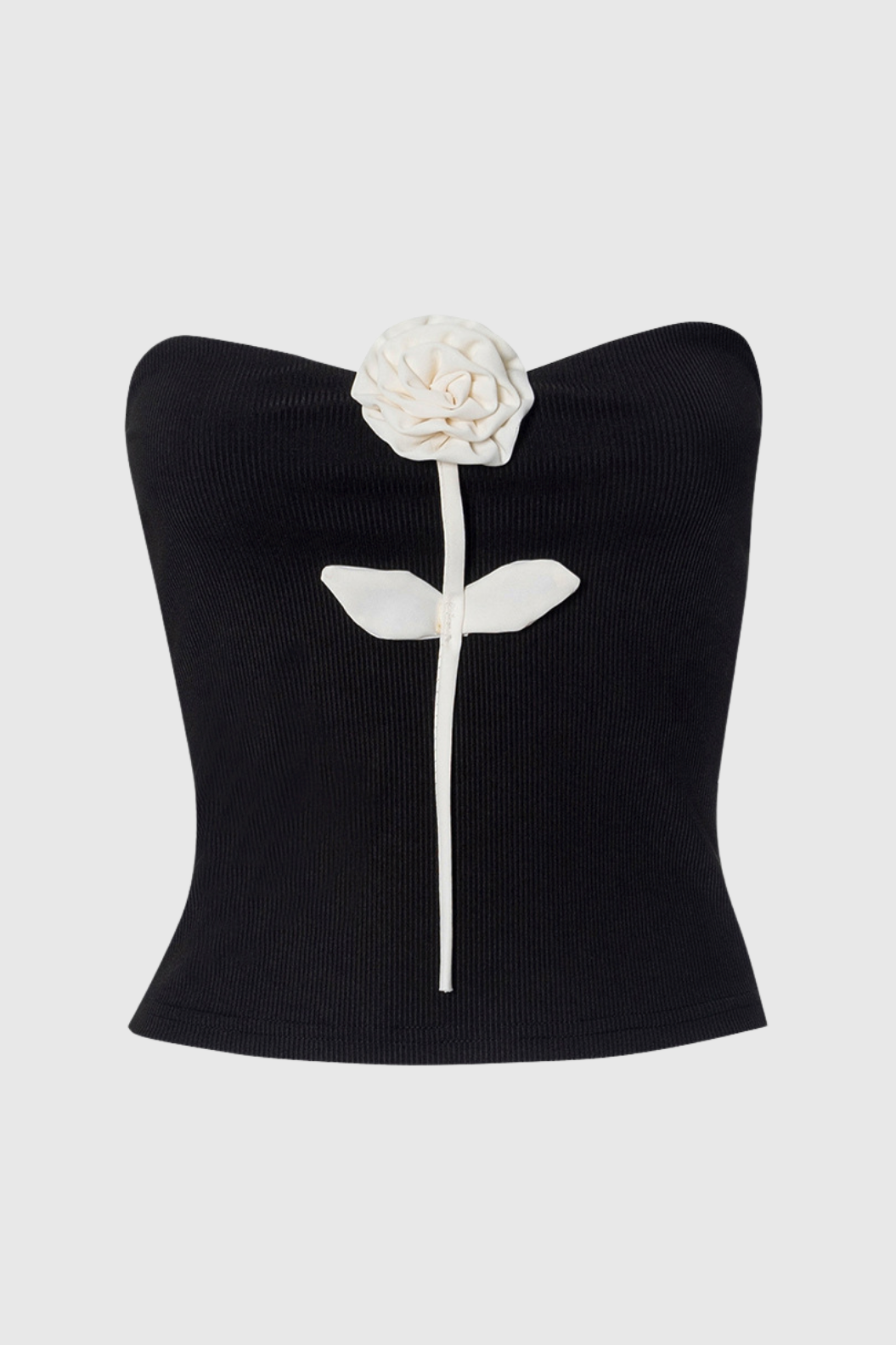 Flowering Girl Women Jayda Flower Strapless Top