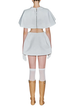 Jonas Cape Top & Mini Skirt Set