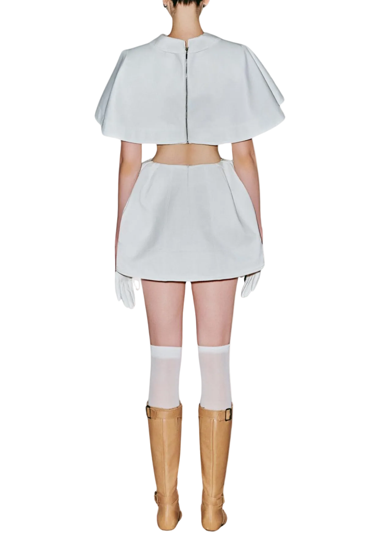 Jonas Cape Top & Mini Skirt Set