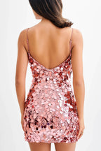 Flowering Girl Women Juniper Sequin Mini Dress