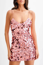Flowering Girl Women Juniper Sequin Mini Dress